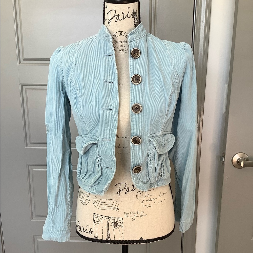 🍬 XOXO Corduroy Cropped Jacket 🍬
